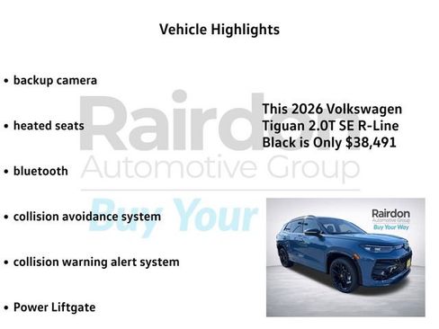 New 2026 Volkswagen Tiguan SE R-Line AWD/4WD image 5