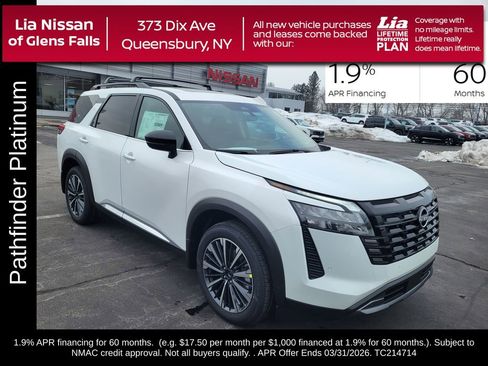 New 2026 Nissan Pathfinder Platinum image 1