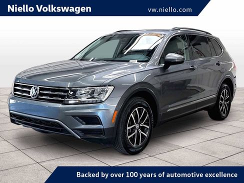 Used 2021 Volkswagen Tiguan SE w/ Panoramic Sunroof Package AWD/4WD image 1