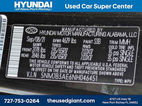 Certified 2022 Hyundai Tucson SEL image 35