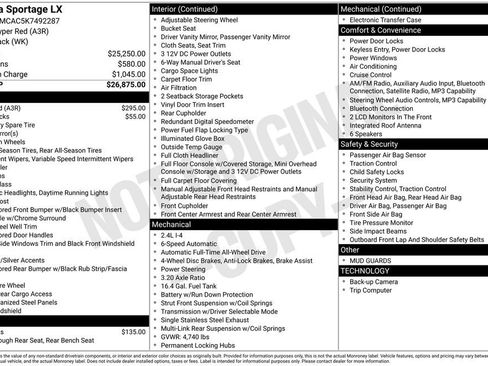 Used 2019 Kia Sportage LX image 5