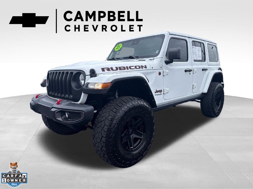 Used 2021 Jeep Wrangler Unlimited Rubicon w/ Safety Group AWD/4WD 360° Tour