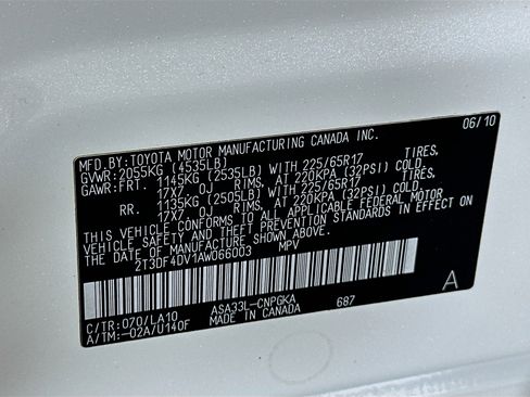 Used 2010 Toyota RAV4 Limited image 12