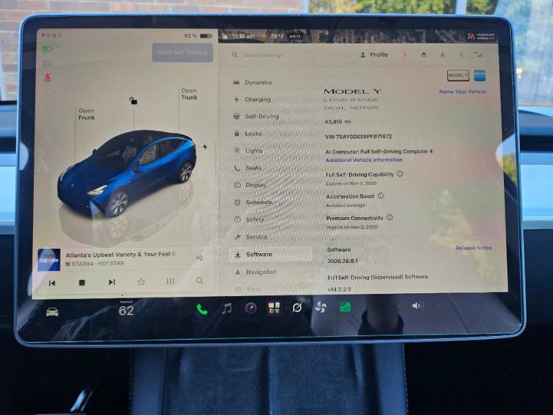 Used 2023 Tesla Model Y Long Range AWD/4WD image 2