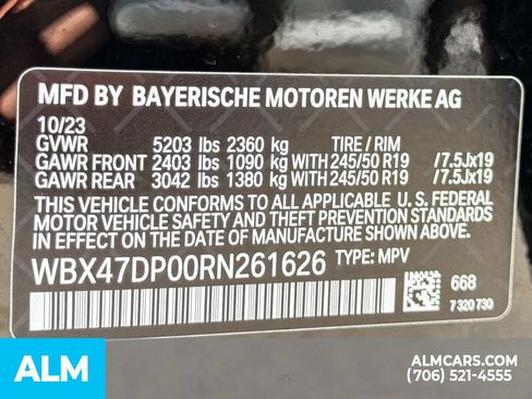 Used 2024 BMW X3 sDrive30i w/ Premium Package w/ZPA RWD image 28
