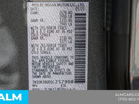 Used 2025 Nissan Pathfinder Rock Creek AWD/4WD image 48