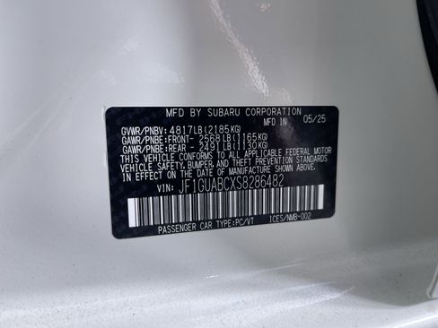 Used 2025 Subaru Impreza 2.0i image 12