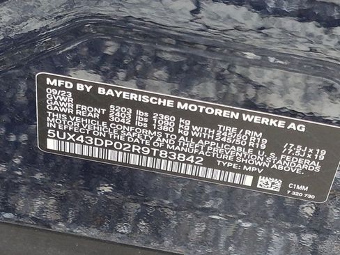 Used 2024 BMW X3 sDrive30i w/ Convenience Package RWD image 22