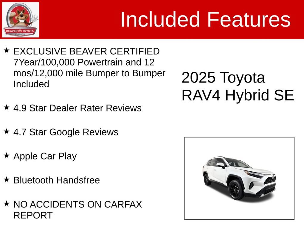 Used 2025 Toyota RAV4 SE w/ Weather Package AWD/4WD image 4