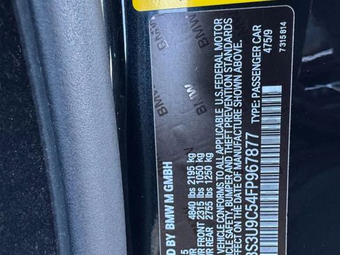 Used 2015 BMW M4 Convertible image 50