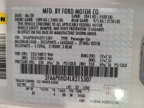 Used 2020 Ford Fusion SE image 33