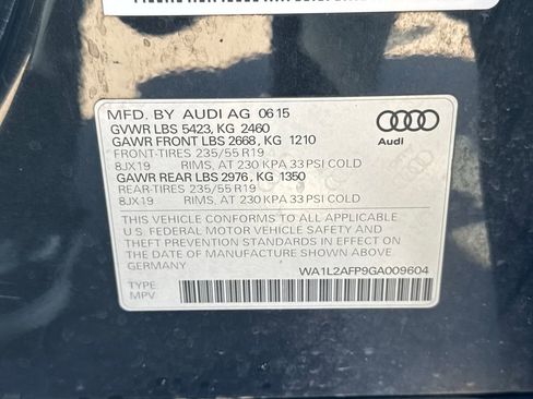 Used 2016 Audi Q5 2.0T Premium Plus w/ Technology Package AWD/4WD image 26