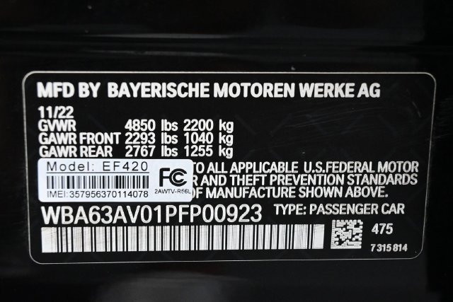 Used 2023 BMW 430i Gran Coupe w/ Premium Package RWD image 25