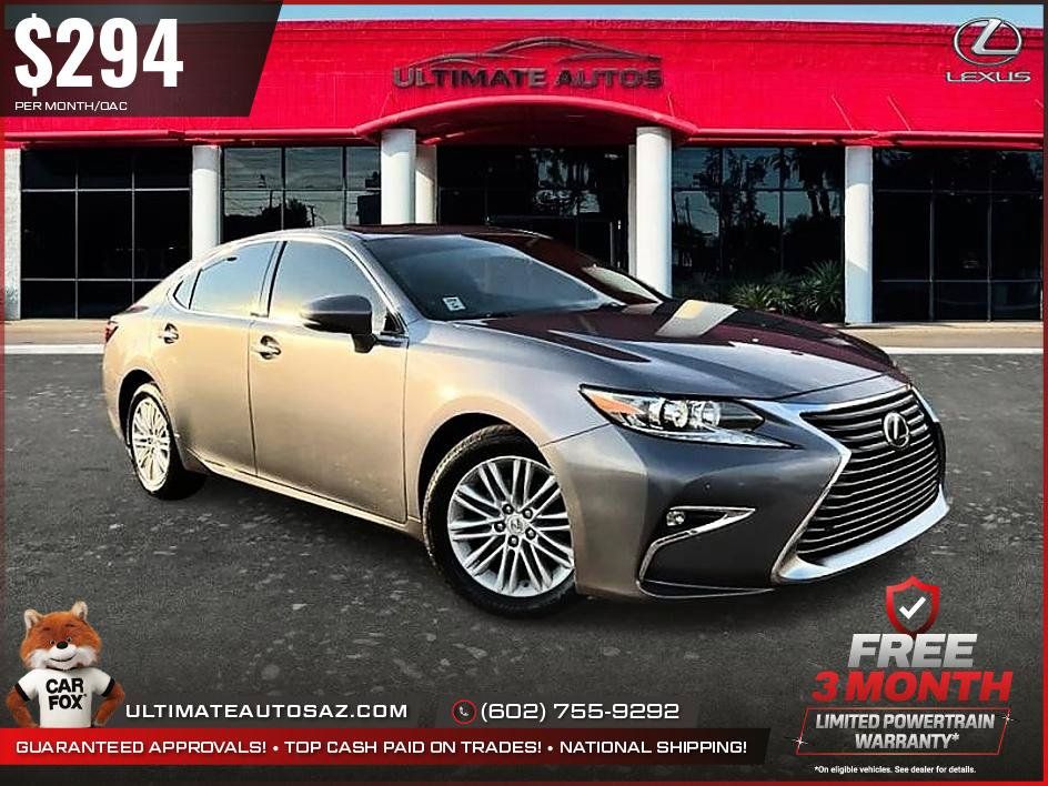 Used 2016 Lexus ES 350 w/ Premium Package w/Wood Trim FWD image 23