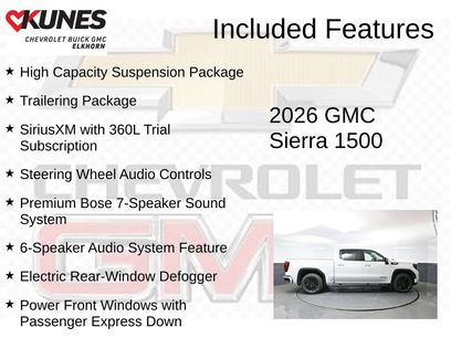 New 2026 GMC Sierra 1500 Elevation w/ Elevation Premium Package