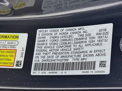Certified 2026 Honda CR-V EX image 27