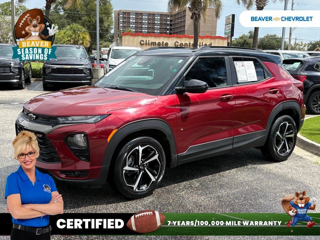 Used 2022 Chevrolet TrailBlazer RS FWD image 1