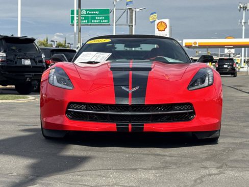 Used 2015 Chevrolet Corvette Stingray Convertible w/ 3LT Preferred Equipment Group RWD image 2