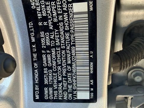 Used 2021 Honda Civic EX image 3