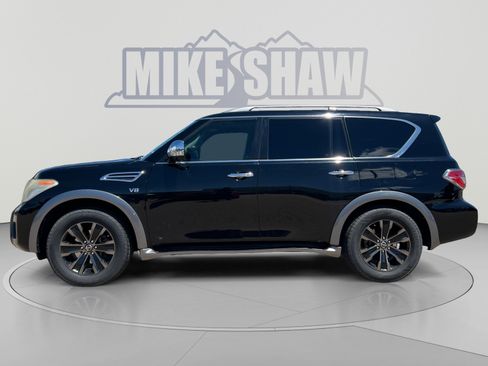 Used 2017 Nissan Armada Platinum w/ Captain Seat Package AWD/4WD image 2