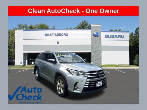 Used 2018 Toyota Highlander Limited AWD/4WD image 1