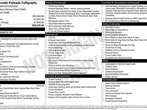 New 2026 Hyundai Palisade Calligraphy image 32