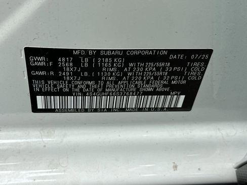 New 2025 Subaru Crosstrek 2.5i Sport w/ Popular Package #4A image 32