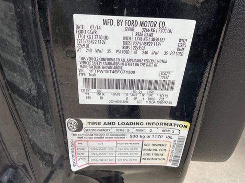 Used 2014 Ford F150 Limited image 25