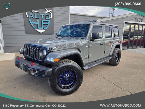 Used 2020 Jeep Wrangler Unlimited Sahara w/ Cold Weather Group image 1
