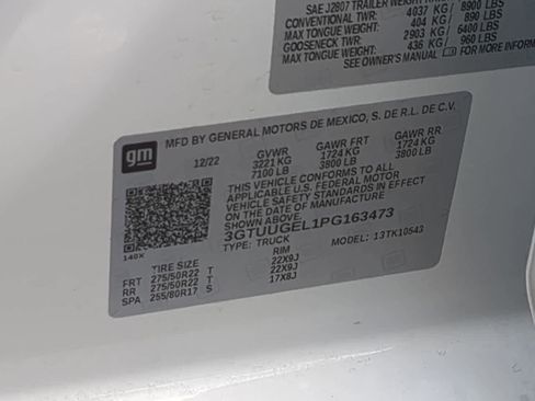 Used 2023 GMC Sierra 1500 Denali w/ Denali Reserve Package AWD/4WD image 38