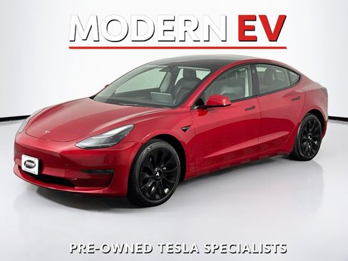 Used 2022 Tesla Model 3 Long Range AWD/4WD image 1