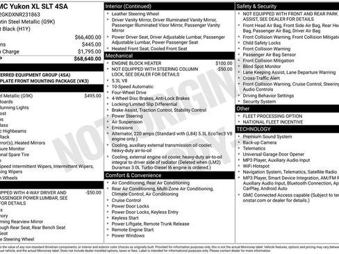Used 2022 GMC Yukon XL SLT AWD/4WD image 2
