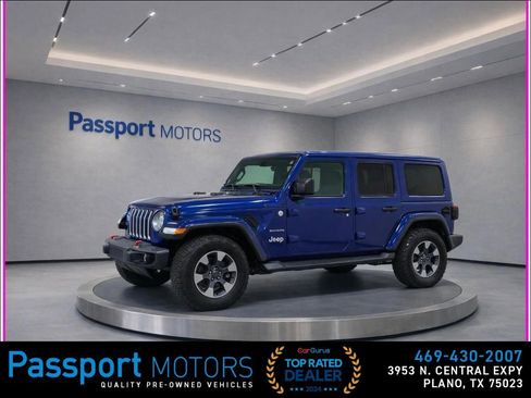 Used 2018 Jeep Wrangler Unlimited Sahara AWD/4WD image 1