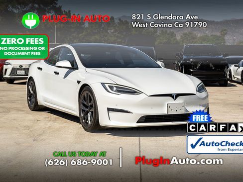 Used 2021 Tesla Model S Long Range AWD/4WD image 3