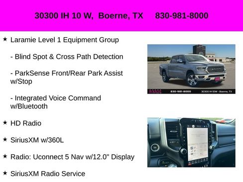 Used 2024 RAM 1500 Laramie AWD/4WD image 35