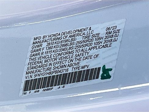 Used 2023 Honda Pilot Elite image 35