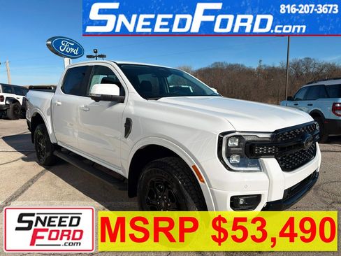 New 2025 Ford Ranger Lariat w/ Black Appearance Package AWD/4WD image 1