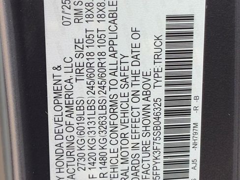 New 2025 Honda Ridgeline TrailSport+ image 25