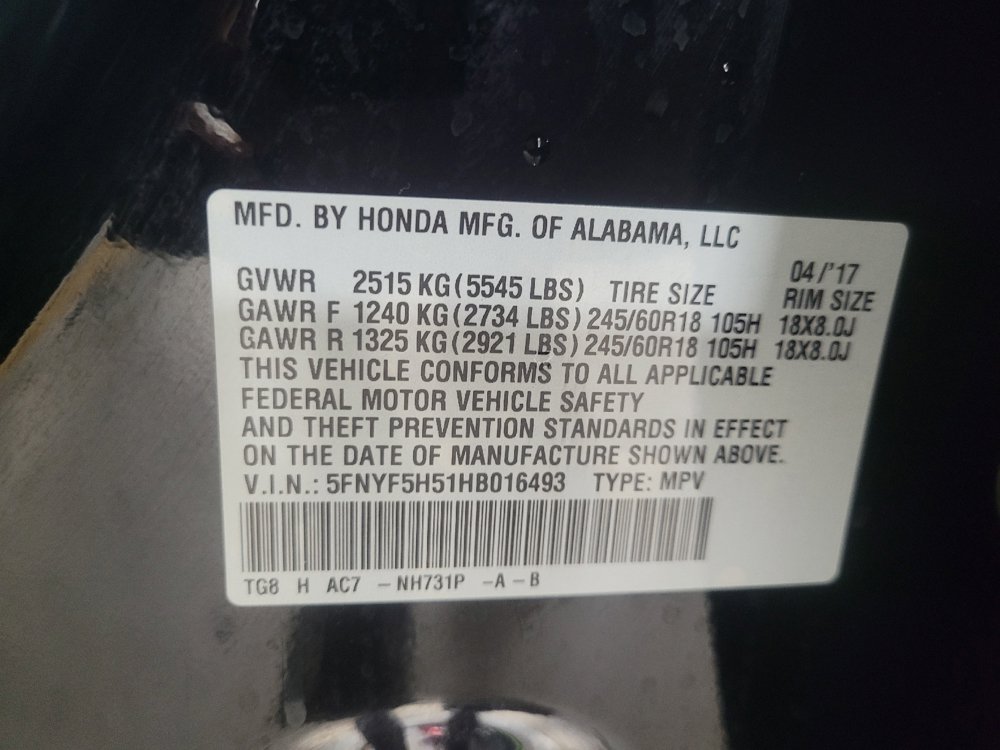 Used 2017 Honda Pilot EX-L image 33