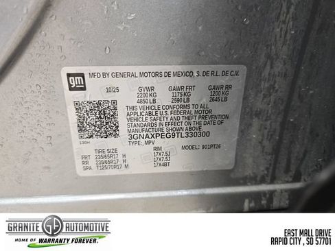 Used 2026 Chevrolet Equinox LT AWD/4WD image 30