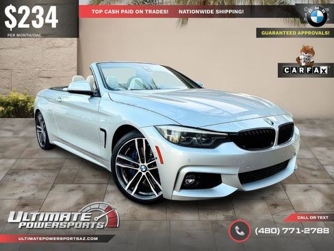 Used 2018 BMW 430i Convertible RWD image 1