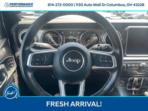 Used 2021 Jeep Wrangler Unlimited Sahara w/ Uconnect 4C Nav & Sound Group AWD/4WD image 18