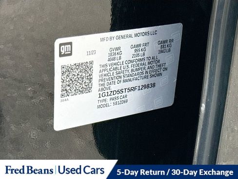Used 2024 Chevrolet Malibu LT FWD image 39