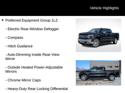 Used 2019 Chevrolet Silverado 1500 LTZ w/ LTZ Premium Package image 16