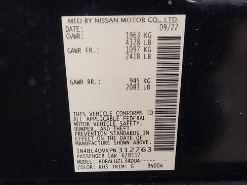 Used 2023 Nissan Altima 2.5 SV image 33