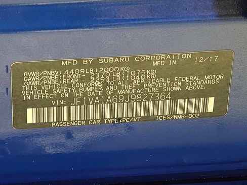 Used 2018 Subaru WRX AWD/4WD image 22