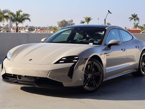 Certified 2025 Porsche Taycan Turbo AWD/4WD image 1