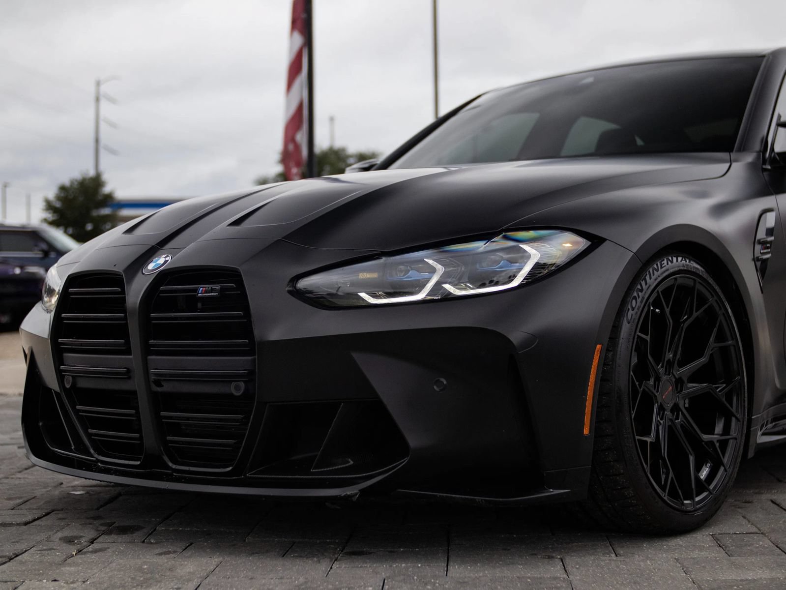 Used 2021 BMW M3 Competition w/ M Carbon Exterior Package RWD image 7