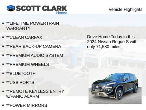 Used 2024 Nissan Rogue S AWD/4WD image 11