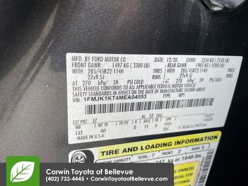 Used 2021 Ford Expedition Max Limited RWD image 23